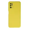 Xiaomi Redmi Note 10 5g Kılıf Nano İçi Kadife Silikon - Sarı