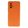 Xiaomi Redmi Note 10 Pro Kılıf Nano İçi Kadife Silikon - Turuncu