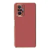 Xiaomi Redmi Note 10 Pro Kılıf Volet Silikon - Kırmızı