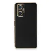 Xiaomi Redmi Note 10 Pro Kılıf Volet Silikon - Siyah