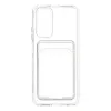 Xiaomi Redmi Note 11 Kılıf Kart Şeffaf Silikon - Şeffaf