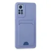 Xiaomi Redmi Note 11 Pro Kılıf Kelvin Kartvizitli Silikon - Lila