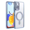 Xiaomi Redmi Note 12 Pro 4g Joke Simli Magneticsafe Kılıf - Mavi