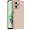 Xiaomi Redmi Note 12 Pro 5g Kılıf Nano İçi Kadife Silikon - Pudra