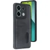 Xiaomi Redmi Note 13 Pro 4g Kılıf Sara Kartvizitli Deri Kılıf - Siyah