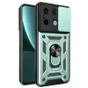 Xiaomi Redmi Note 13 Pro 4g Pars Lens Yüzüklü Silikon - Yeşil