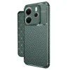 Xiaomi Redmi Note 14 4g Kılıf Auto Focus Karbon Kapak - Koyu Yeşil