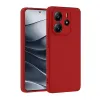 Xiaomi Redmi Note 14 4g Kılıf First Silikon - Kırmızı