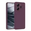 Xiaomi Redmi Note 14 4g Kılıf First Silikon - Mürdüm