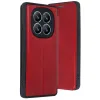 Xiaomi Redmi Note 14 Pro 4g Kılıf Flip Cover - Kırmızı