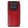 Xiaomi Redmi Note 14 Pro 4g Kılıf Flip Cover - Kırmızı