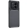 Xiaomi Redmi Note 14 Pro Plus Kılıf Auto Focus Karbon Kapak - Siyah