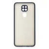 Xiaomi Redmi Note 9 Kılıf Montreal Silikon Kapak - Lacivert