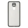 Xiaomi Redmi Note 9 Kılıf Montreal Silikon Kapak - Siyah