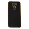 Xiaomi Redmi Note 9 Kılıf Volet Silikon - Siyah