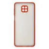 Xiaomi Redmi Note 9 Pro Kılıf Montreal Silikon Kapak - Kırmızı