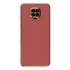 Xiaomi Redmi Note 9 Pro Kılıf Volet Silikon - Kırmızı