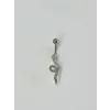 Yılan Detaylı Göbek Piercing - Pg0070