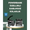 Yüksek Ses Kaliteli Kablosuz Bluetooth Kulaklık Suya Dayanıklı