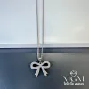 Zirkon Taşlı Fiyonk Kolye - Kl0016