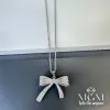 Zirkon Taşlı Fiyonk Kolye - Kl0018