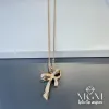 Zirkon Taşlı Fiyonk Kolye - Kl0023