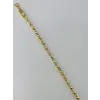    Zirkon Taşlı Pirinç Bileklikler 17+2 Cm  - Kbl0381