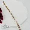 Zirkon Taşlı Pirinç Bileklikler 18+2 Cm - Kbl0055