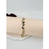 Zirkon Taşlı Pirinç  Bileklikler - Kbl0188