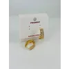   Zirkon Taşlı Pirinç Küpeler - Kp00471