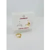   Zirkon Taşlı Pirinç Küpeler - Kp00510