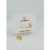   Zirkon Taşlı Pirinç Küpeler - Kp00514