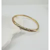 Zirkon Taşlı Pirinç  Xuping Bileklik 5.6 Mm - Kbl0204