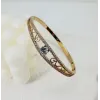 Zirkon Taşlı Pirinç  Xuping Bileklik 5.7 Mm - Kbl0205