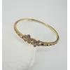 Zirkon Taşlı Pirinç  Xuping Bileklik 6.00 Mm - Kbl0193