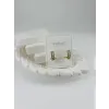 Zirkon Taşlı Pirinç Zirkon Küpe - Kp00308