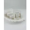 Zirkon Taşlı Pirinç Zirkon Küpe - Kp00331