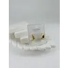 Zirkon Taşlı Pirinç Zirkon Küpe - Kp00344