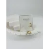 Zirkon Taşlı Pirinç Zirkon Küpe - Kp00347