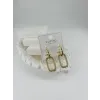 Zirkon Taşlı Pirinç Zirkon Küpe - Kp00355