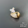 Zirkon Taşlı Su Damlası Küpe - Kp00161