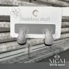 Zirkon Taşlı Su Damlası Küpe - Kp00162