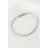 Zirkon Taşlı Suyolu Bileklik 4 mm