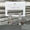 Zirkon Taşlı Yıldız Detaylı Küpe - Kp00173