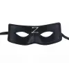 Zorro Maskesi Arkadan Lastikli Z Baskılı