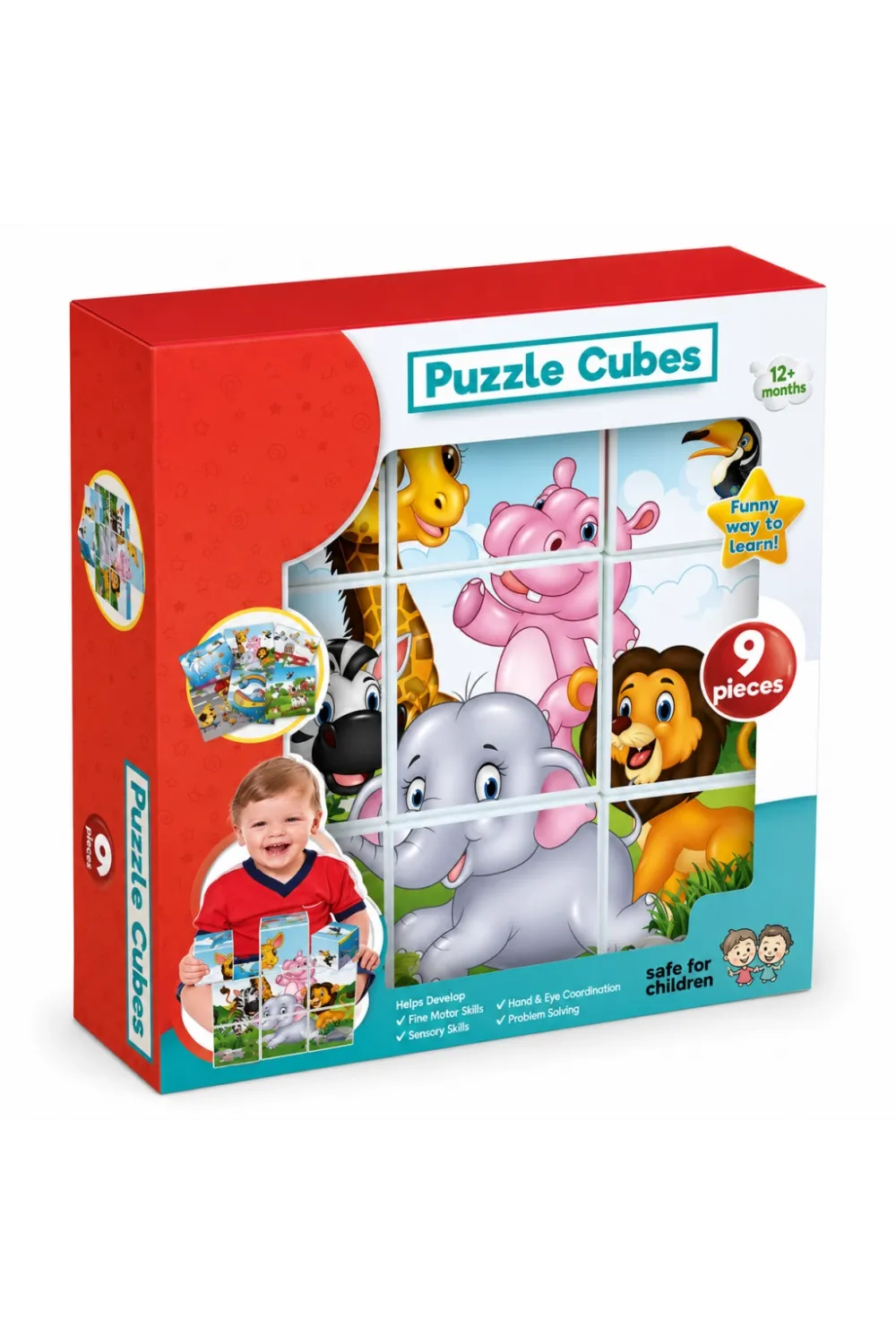 02034 Resimli Küpler 9 Parça