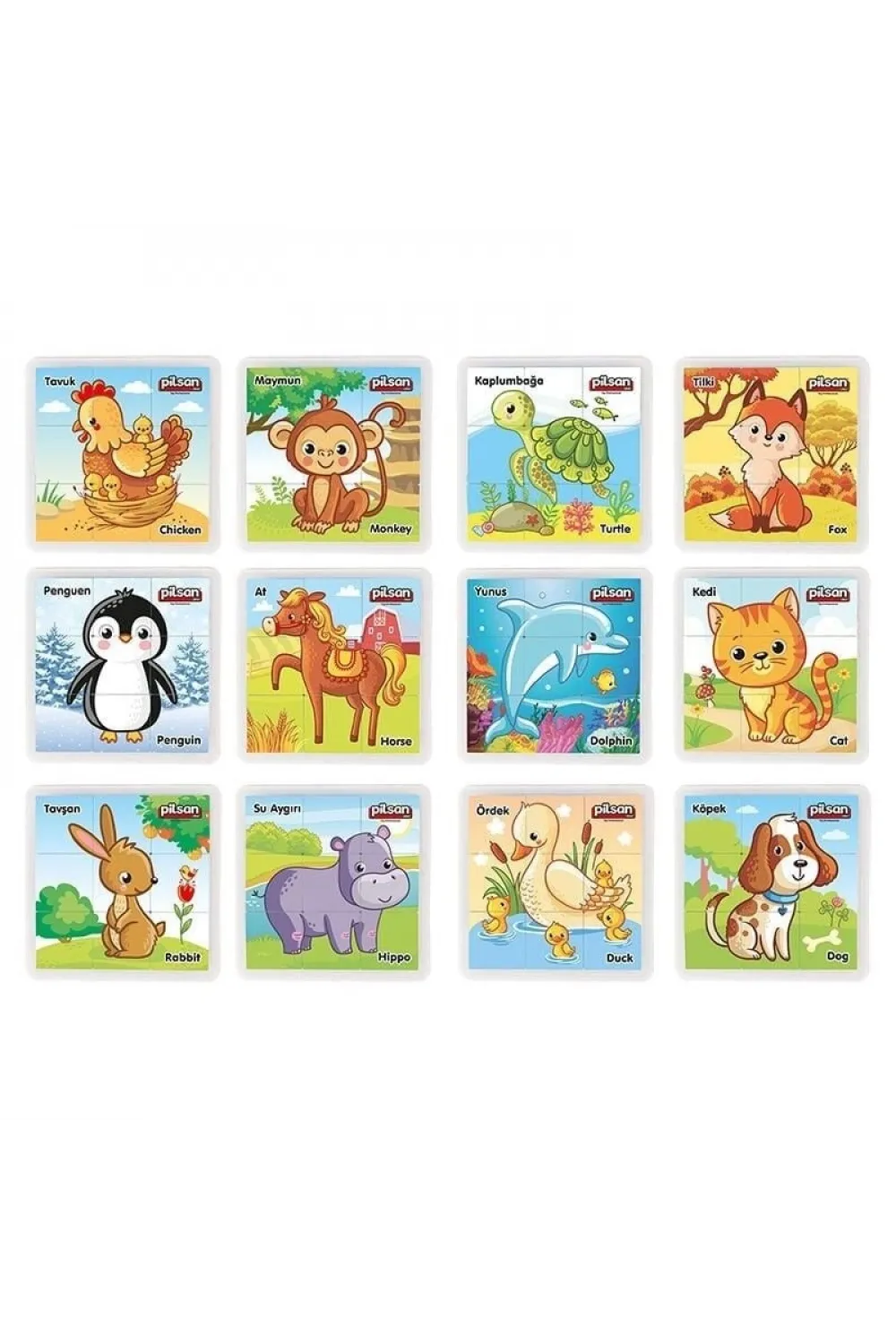 03 355 ANIMAL SERIES PUZZLE SET