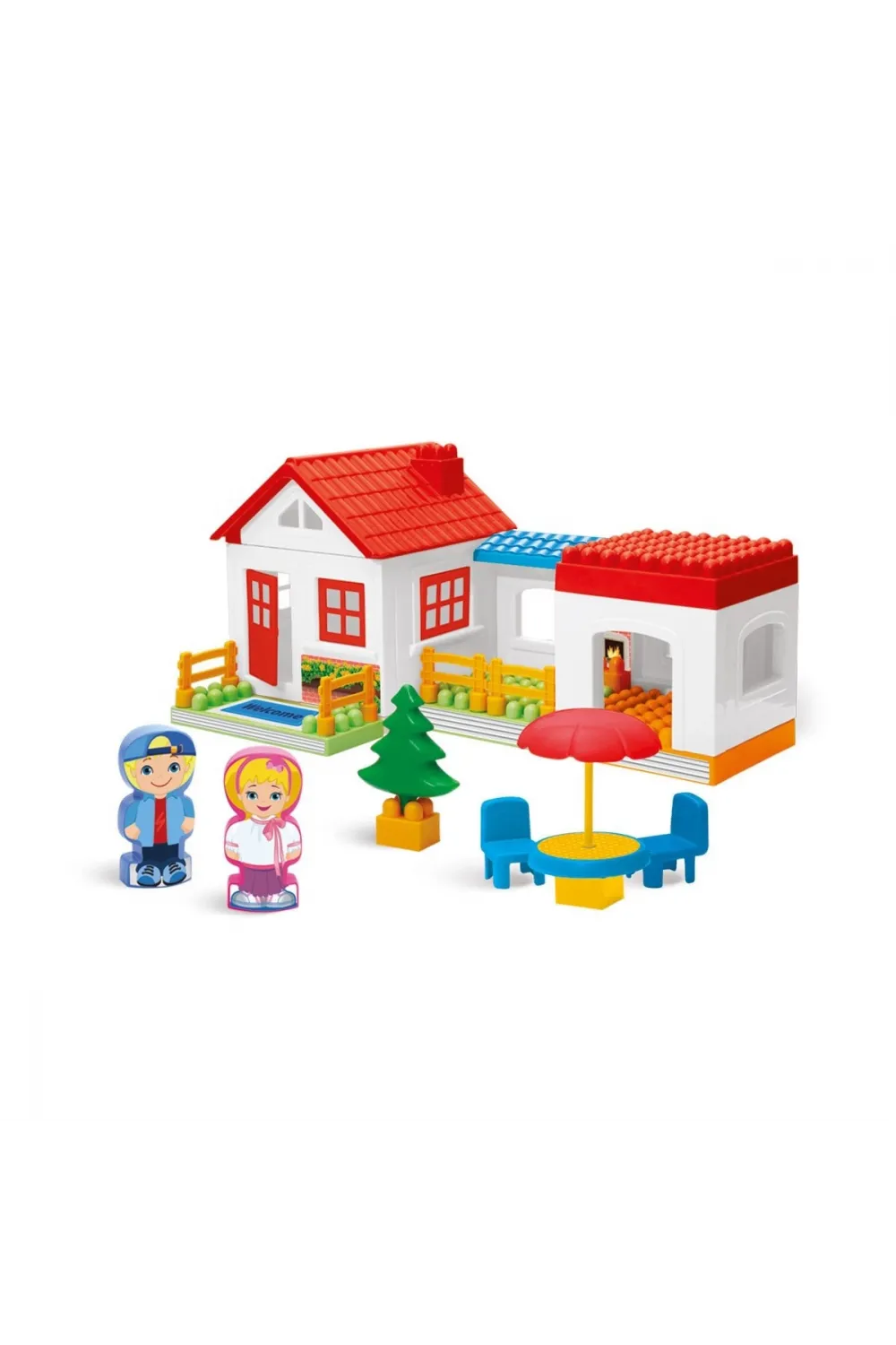 03135 TEK KATLI EV BLOKLAR 36 PARÇA