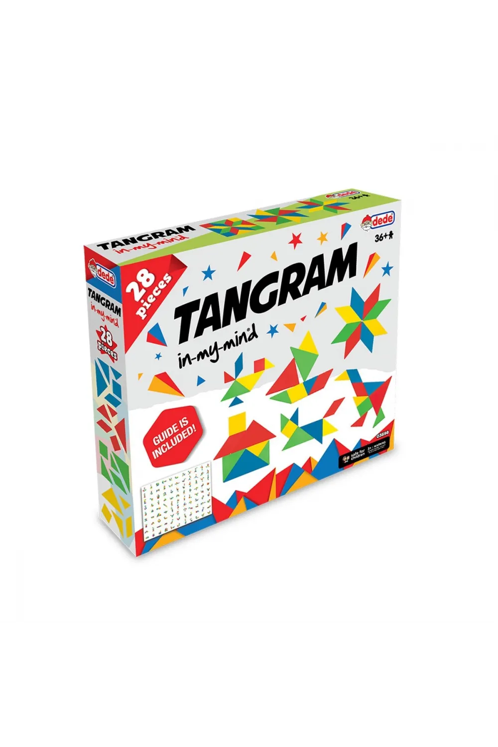 03698 Tangram 28 Parça -Dede
