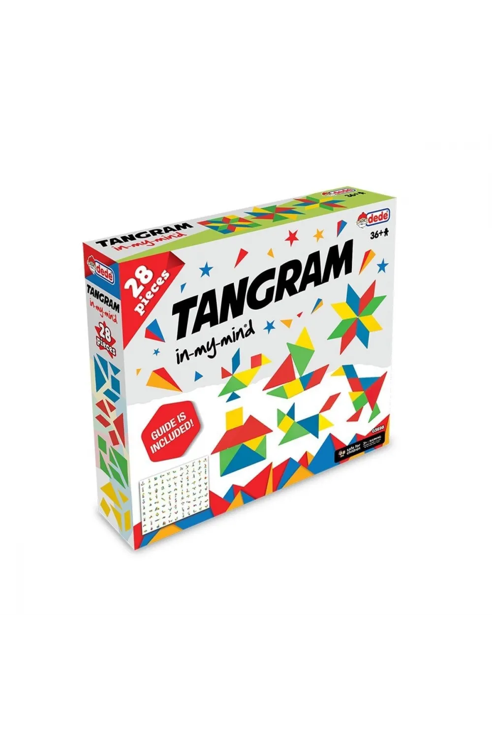 03698 Tangram 28 Parça -Dede